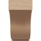 Ekena Millwork 4"W x 8"D x 8"H Classic Van Buren Rough Cedar Woodgrain TimberThane Corbel, Primed Tan CORUR04X08X08VANRCPR - alternate 4